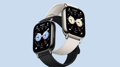 redmi watch 5 lite fondo azul colores