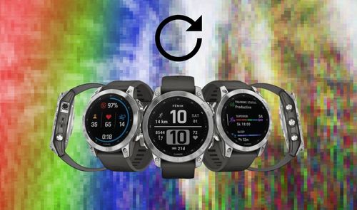 relojes garmin reinician solo fenix 7
