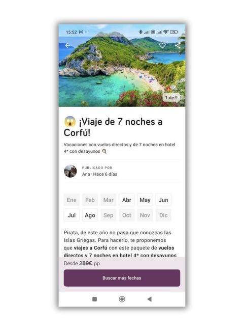 viajeros piratas oferta viaje