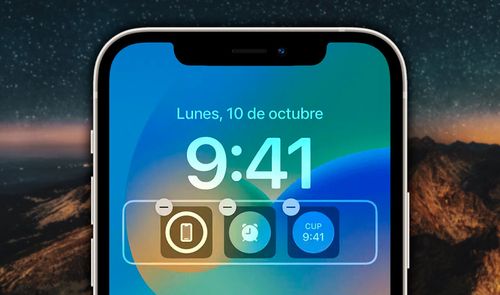iphone widgets pantalla bloqueo