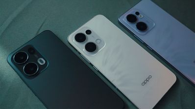 oppo reno13 trasera tres colores