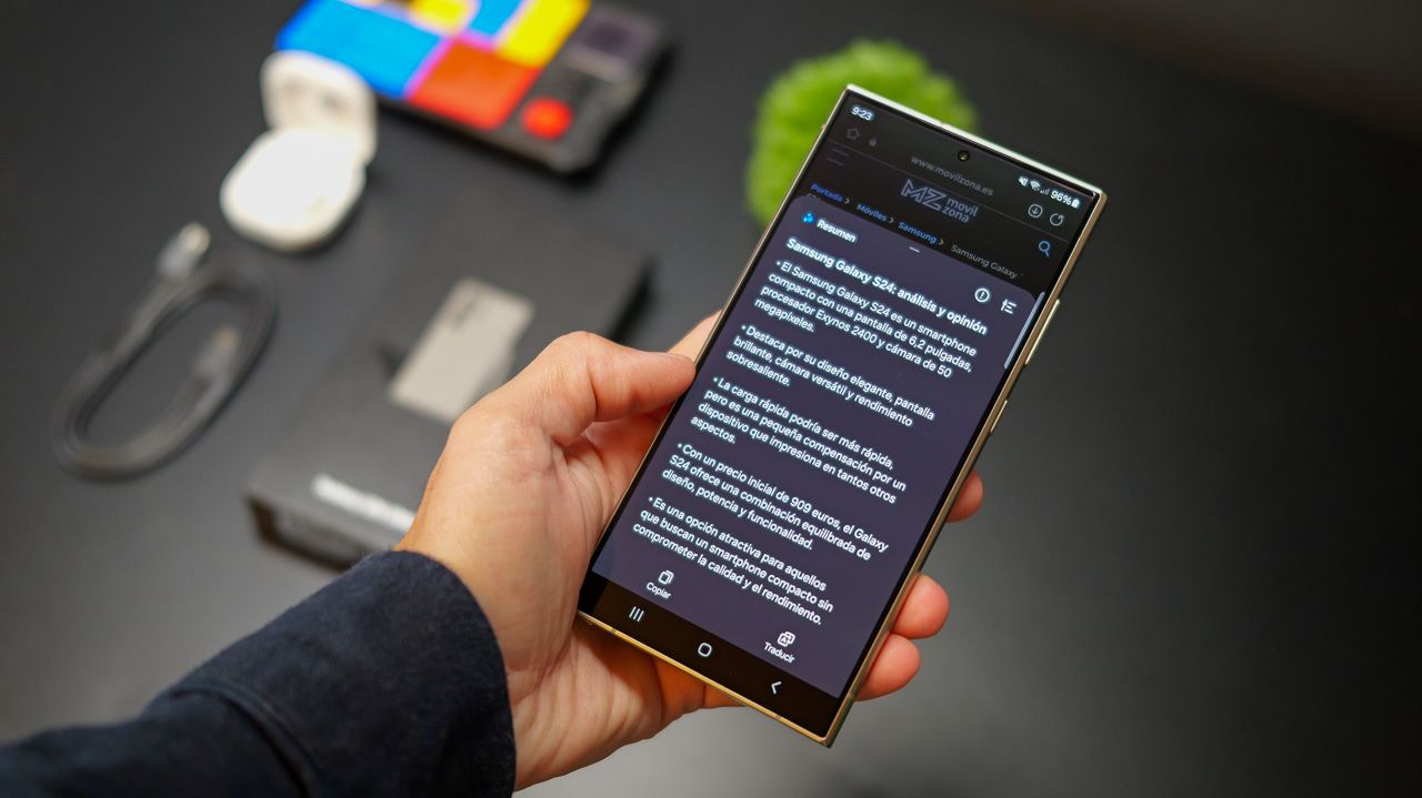 Samsung Galaxy S24 Ultra optimizacion Android