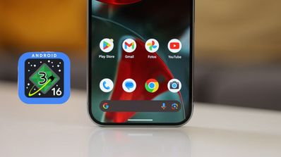 google pixel 9 pro logo android 16 3 en el centro