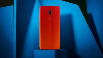 redmi 8a de color rojo