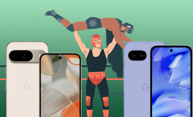 pixel 9a vs pixel 9 luchadores