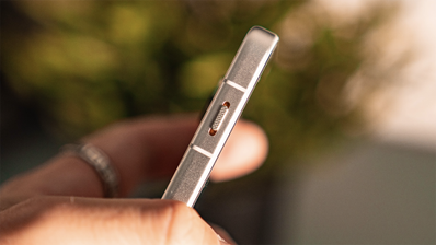 Alert Slider de un móvil de OnePlus