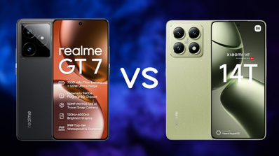 Comparativa realme GT7 vs Xiaomi 14T