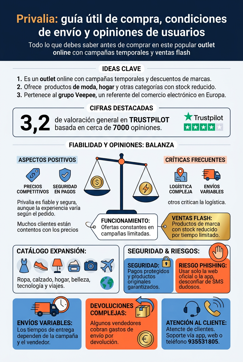 Infografía de Privalia.