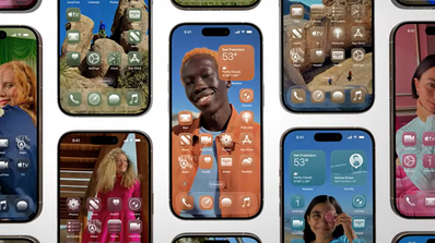 Diferentes capturas de iOS 26.