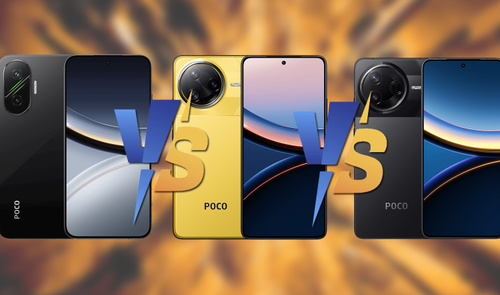 Comparativa familia POCO F7 Series.
