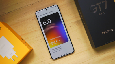 Móvil realme GT 7 Pro con Android 15 y realme UI 6