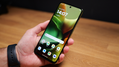 Pantalla del Motorola Moto G15