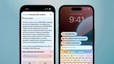 siri apple intelligence en móvil