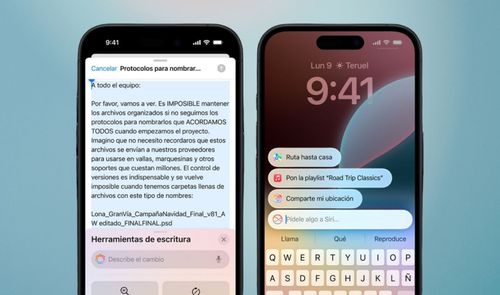 siri apple intelligence en móvil