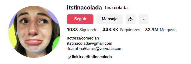Perfil de Tina Vlamis