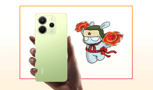 Redmi Note 14 4G junto a MITU