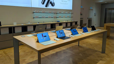 Tablets Huawei en la tienda de Paris