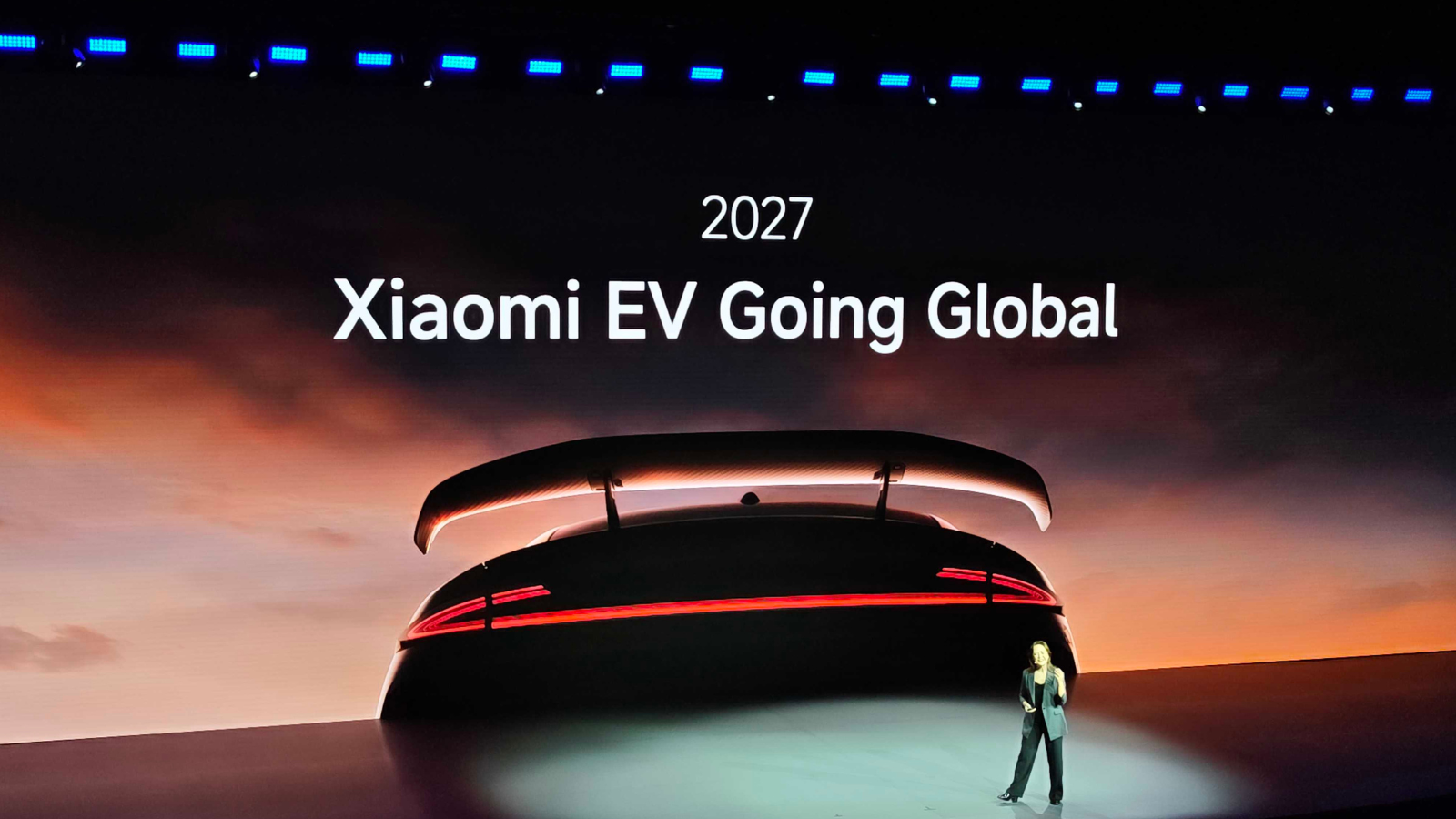 Evento de presentación de Xiaomi