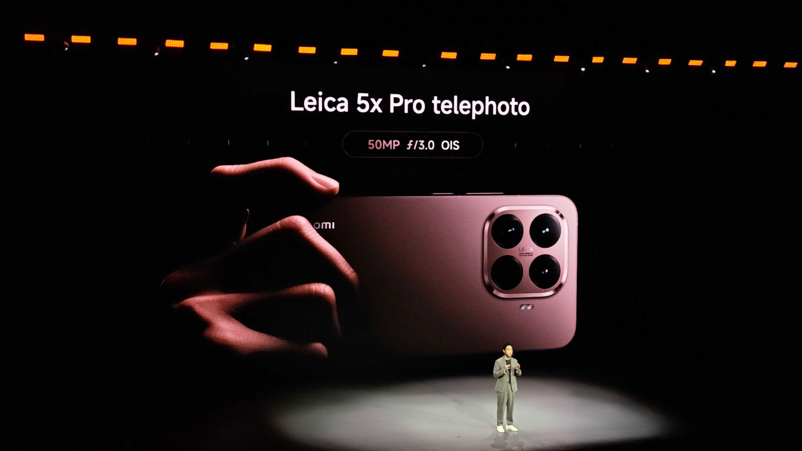 Evento de presentación de Xiaomi