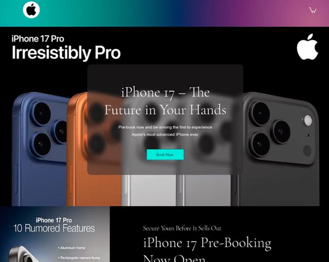 iphone 17 estafas