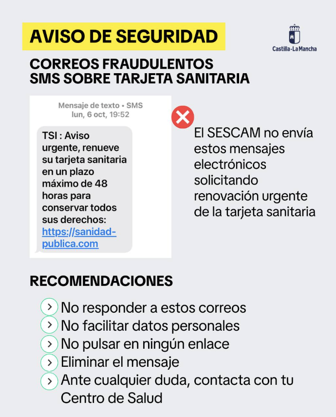 Alerta de Castilla La Mancha.
