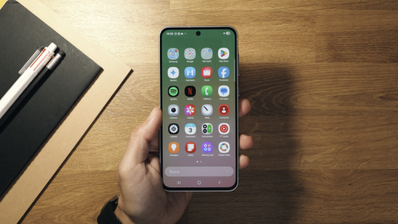 One UI en móvil de Samsung