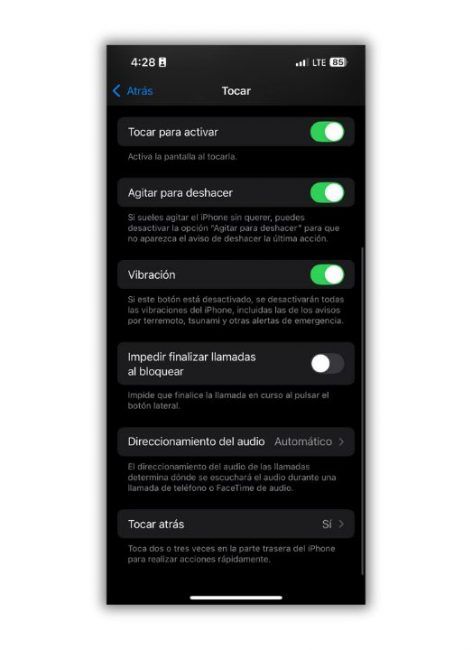 tocar iphone