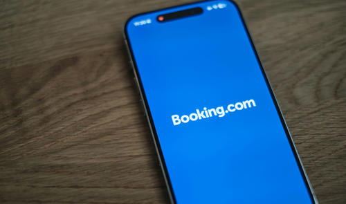Booking en un iPhone