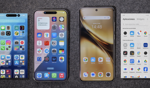 Móviles de Apple y Android