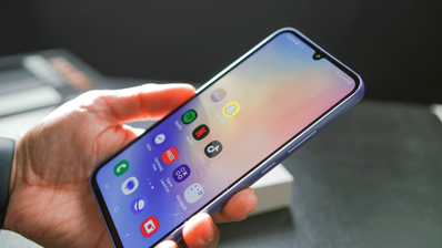 Pantalla de un móvil Samsung con aplicaciones