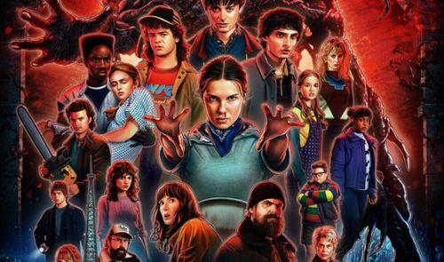 Poster de la T5 de Stranger Things