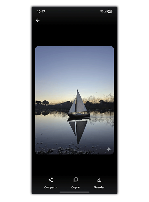 Barco de vela con Gemini