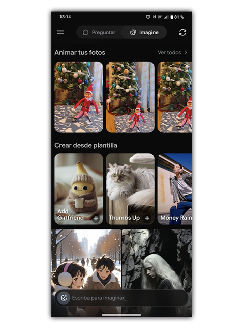 Creando vídeo elfo navideño con Grok