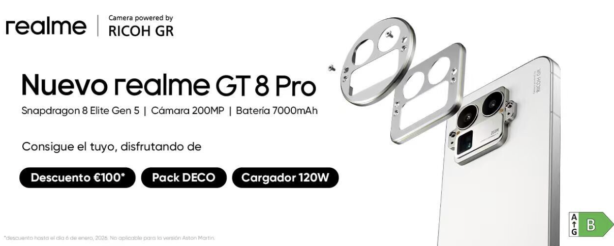 Oferta realme gt 8 pro