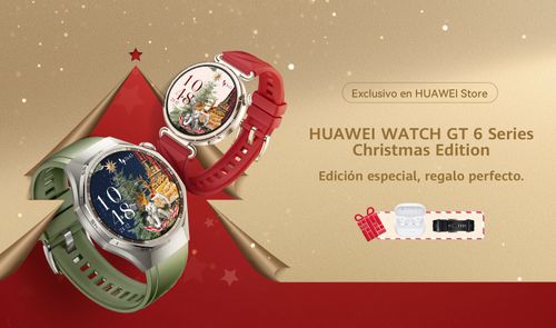 Smartwatch HUAWEI WATCH GT 6 Pro con esfera deportiva y correa de fluoroelastómero, mostrando su diseño y bisel de acero inoxidable