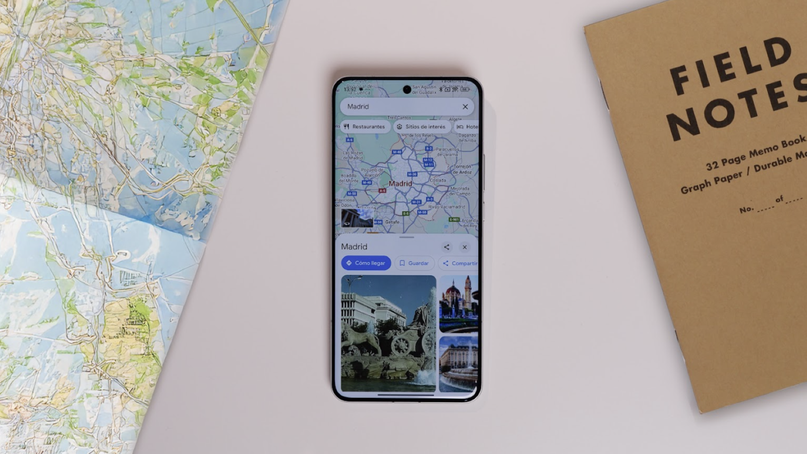 Google Maps en el smartphone