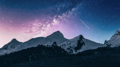 Fotografía del cielo nocturno