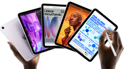 Actividades en el iPad mini de 2024 / Foto: Imagen oficial de Apple.