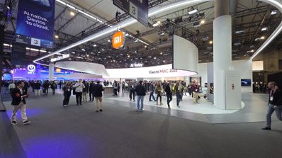 Stand de Xiaomi en el MWC 2026 | Foto MovilZona