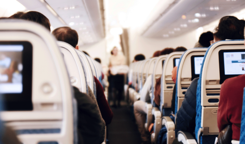 Asientos en avión