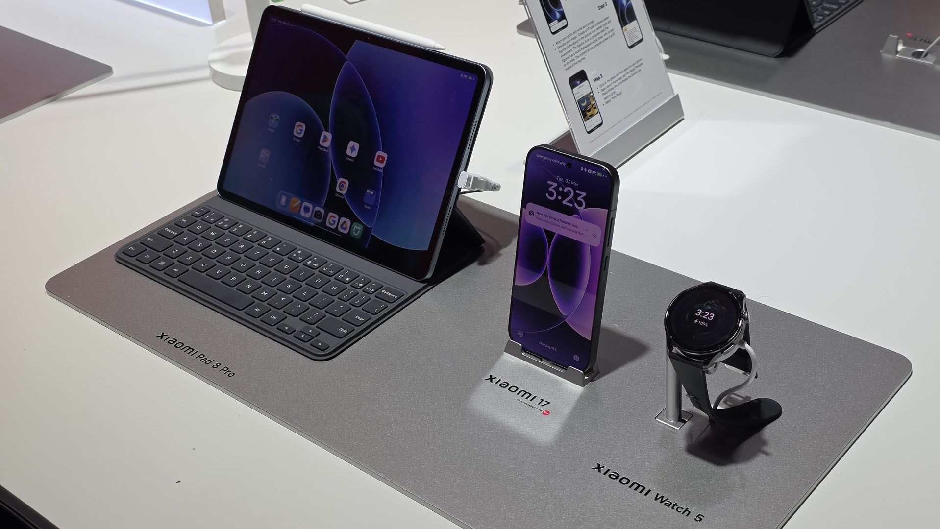 Stand de Xiaomi en el MWC 2026 | Foto MovilZona