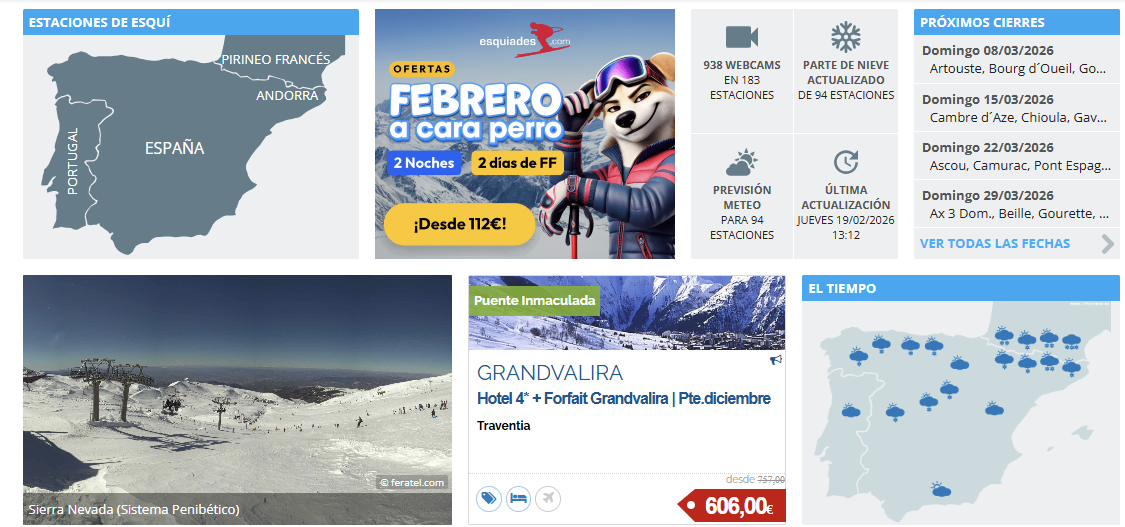 Web de Infonieve