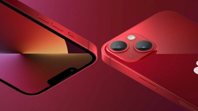 Diseño y pantalla del iPhone 13 Product RED