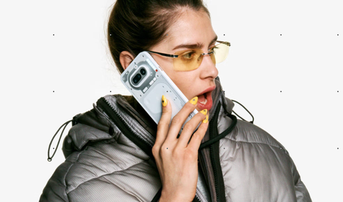 Diseño del Nothing Phone (4a)