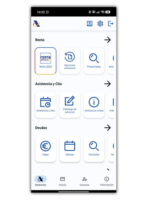 App de la AEAT