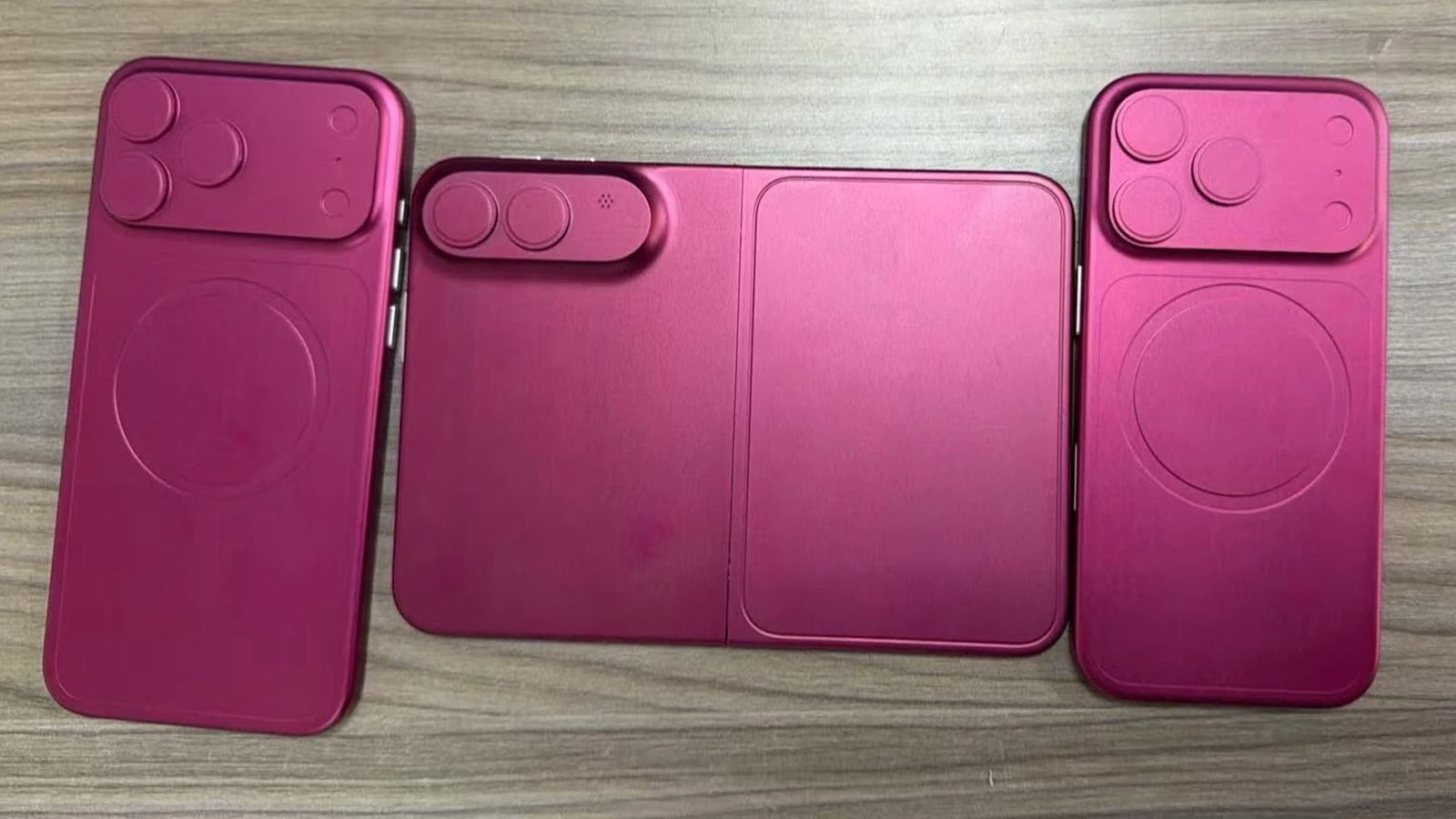 Maquetas iPhone Fold y iPhone 18 Pro