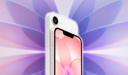 iPhone 17e en blanco y rosa