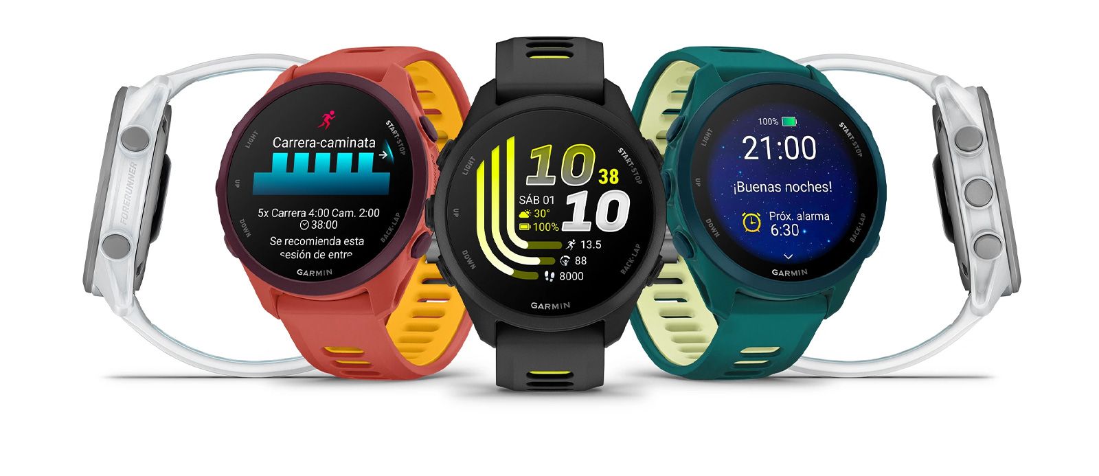 Colores del Garmin Forerunner 170 Music