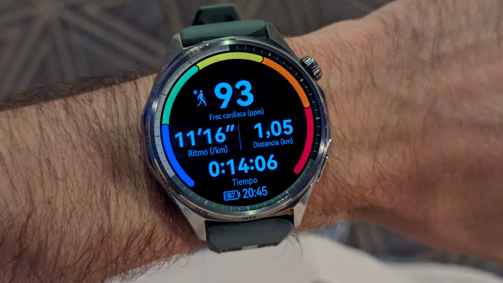 Entrenamiento con el Huawei Watch GT6