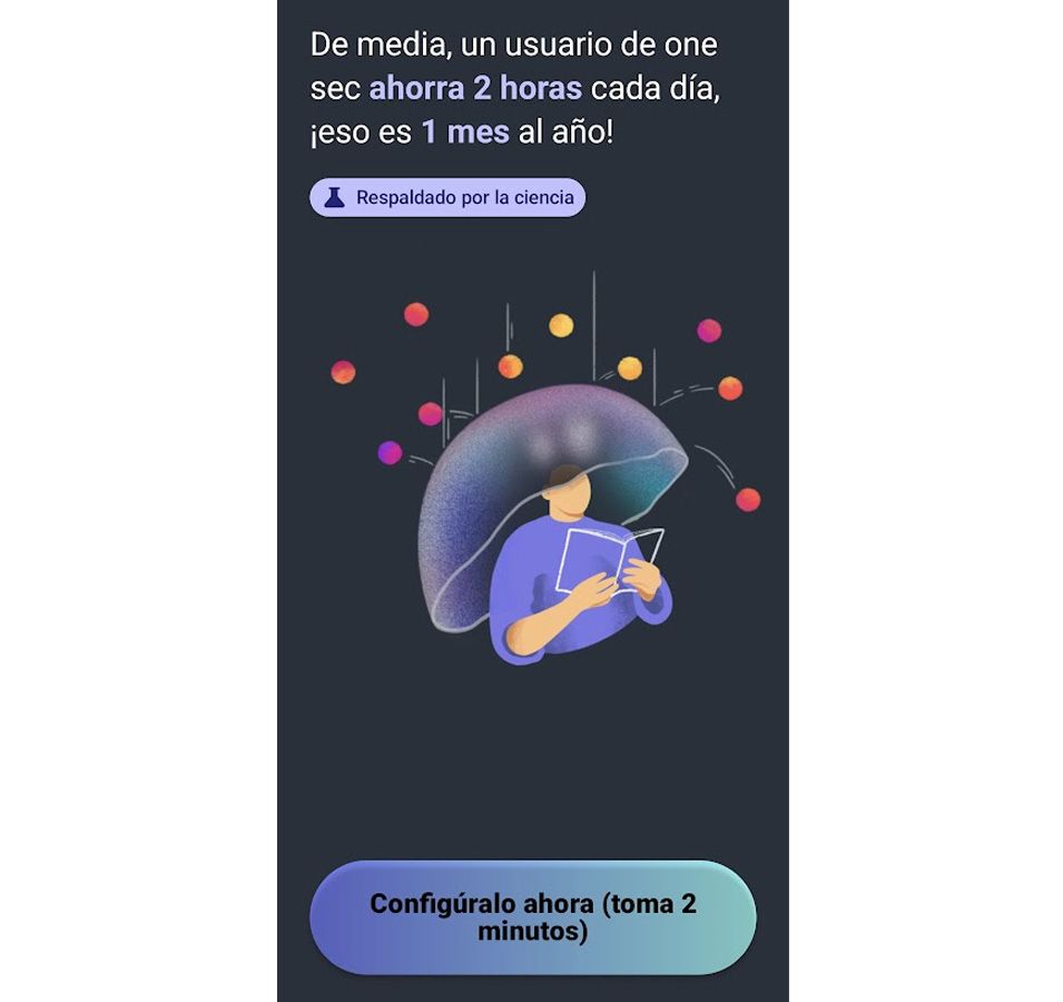 Ahorro de tiempo con One Sec